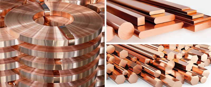 Copper Strip, Copper Bars